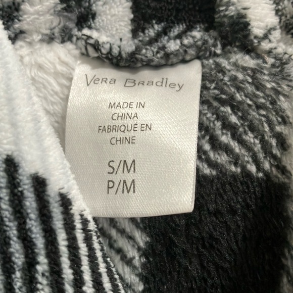 Vera Bradley Women's Polyester Fleece Plaid Checkered Cozy Winter Robe - Picture 10 of 11